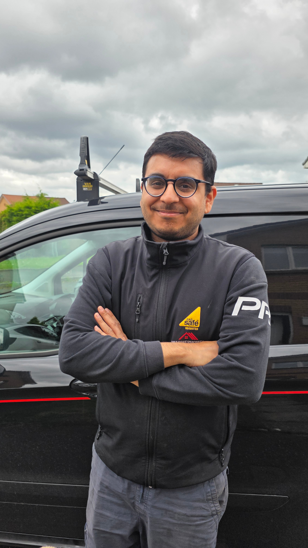 Amer, Gas Safe registered heating engineer at WarmerHomes Glasgow
